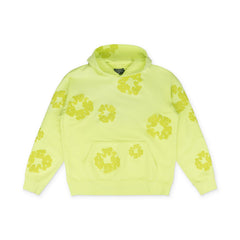Denim Tears Neon Green Mono Wreath Hoodie