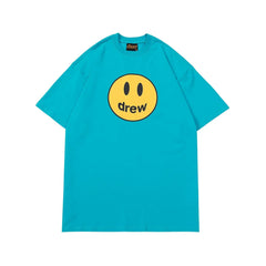 Drew House Mascot Smiley Tee, Teal
