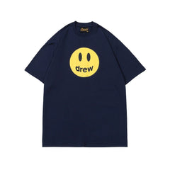 Drew House Mascot Smiley Tee, Navy Blue