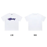 Trapstar short-sleeved T-shirt summer 2025 new letter print men and women casual loose round neck European and American trendy ins (39)