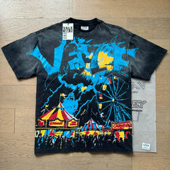 Valley Fest Carnival Graphic T-Shirt Washed Black