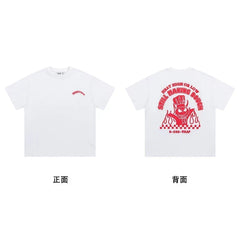 Trapstar short-sleeved T-shirt summer 2025 new letter print men and women casual loose round neck European and American trendy ins (44)