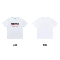 Trapstar short-sleeved T-shirt summer 2025 new letter print men and women casual loose round neck European and American trendy ins (13)