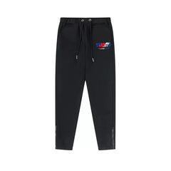 Trapstar niche trendy brand sweatshirt trousers sports leisure suit men and women couple autumn and winter plus velvet letter embroidery (5)