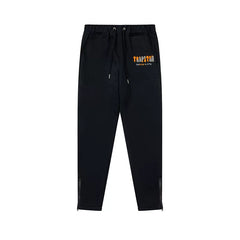 Trapstar niche trendy brand sweatshirt trousers sports leisure suit men and women couple autumn and winter plus velvet letter embroidery (9)