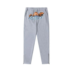 Trapstar niche trendy brand sweatshirt trousers sports leisure suit men and women couple autumn and winter plus velvet letter embroidery (31)