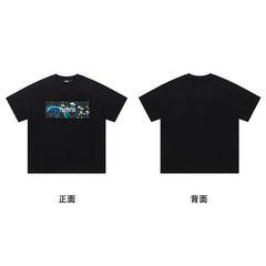 Trapstar short-sleeved T-shirt summer 2025 new letter print men and women casual loose round neck European and American trendy ins (38)