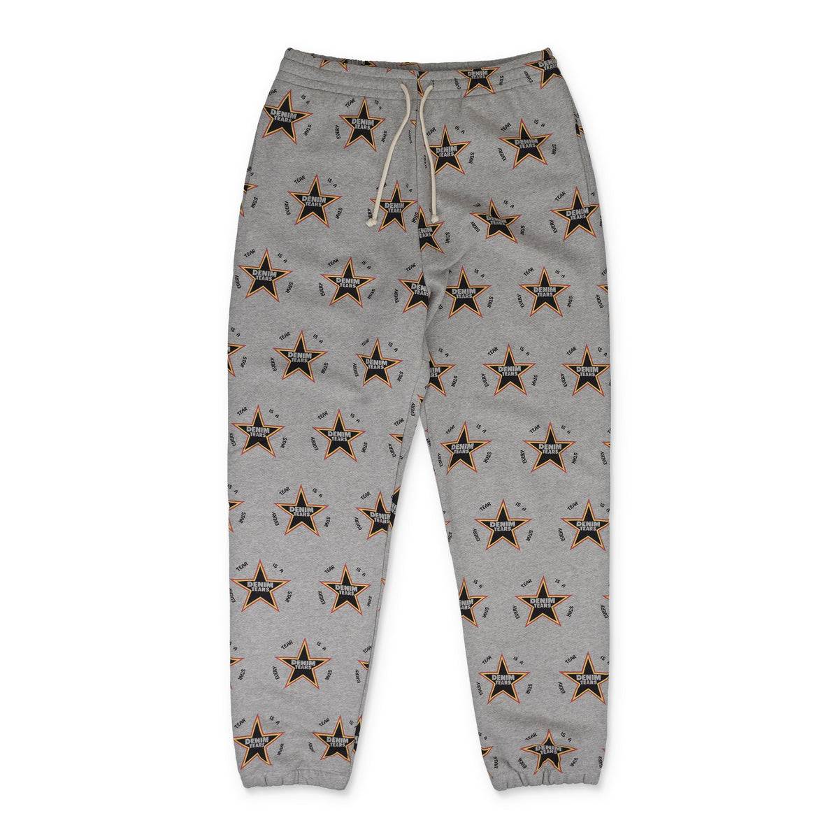 Denim Tears Grey Every Tear Is A Star All Over Sweatpants