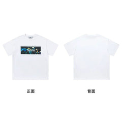 Trapstar short-sleeved T-shirt summer 2025 new letter print men and women casual loose round neck European and American trendy ins (37)