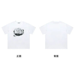 Trapstar short-sleeved T-shirt summer 2025 new letter print men and women casual loose round neck European and American trendy ins (42)