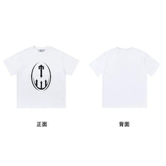 Trapstar short-sleeved T-shirt summer 2025 new letter print men and women casual loose round neck European and American trendy ins (23)