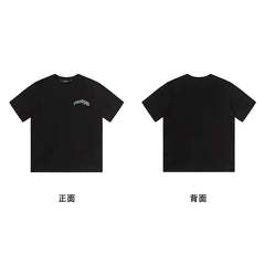 Trapstar short-sleeved T-shirt summer 2025 new letter print men and women casual loose round neck European and American trendy ins (11)