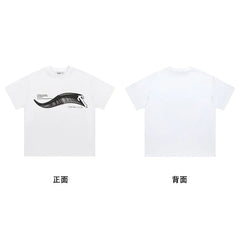 Trapstar short-sleeved T-shirt summer 2025 new letter print men and women casual loose round neck European and American trendy ins (43)