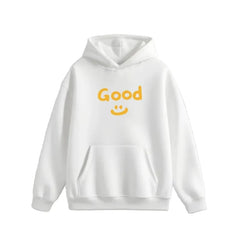Drew White Smiley & GOOD Graphic Fleece Hoodie