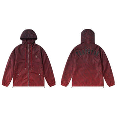 Cross border foreign trade autumn and winter Trapstar letter embroidery eagle zipper windbreaker hooded windbreaker men's and women's jacket jacket (9)