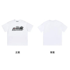 Trapstar short-sleeved T-shirt summer 2025 new letter print men and women casual loose round neck European and American trendy ins (21)