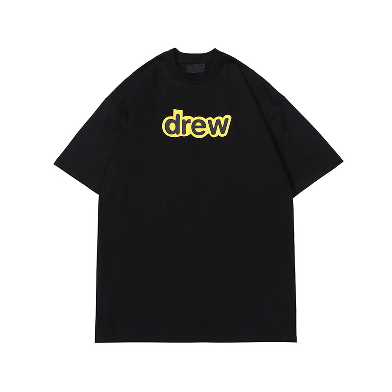 Drew House Classic Logo Tee, Black